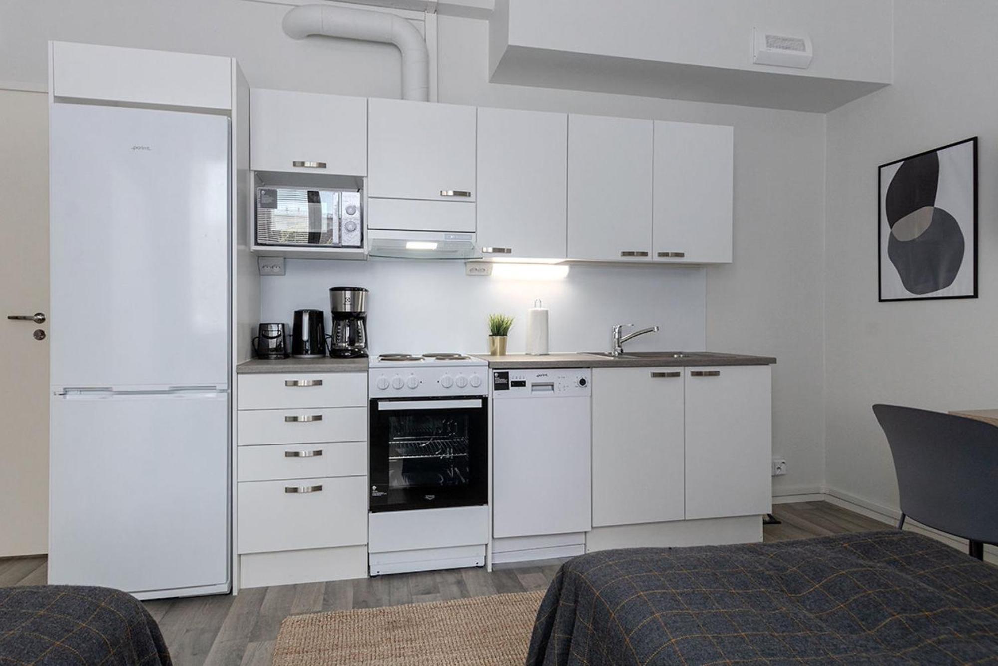 Forenom Serviced Apartments Rauma Kaivopuisto Buitenkant foto