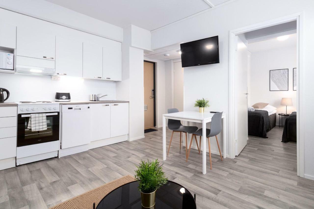 Forenom Serviced Apartments Rauma Kaivopuisto Buitenkant foto